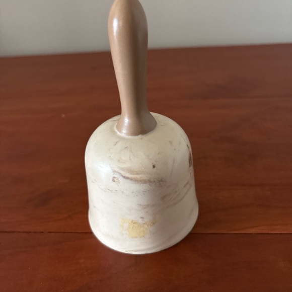 Vintage South Dakota Buffalo Souvenir Hand Bell | Rustic Stone Style - Picture 4 of 6